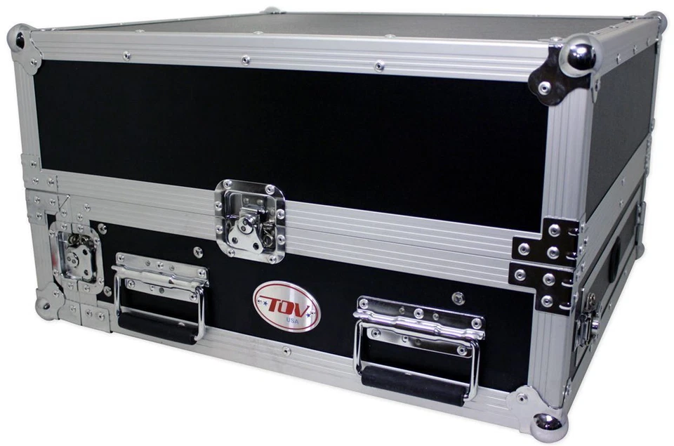 Pro X T-2MR LT 2U x 10U Space Slant Combo DJ Rack Case+FREE Sliding Laptop Shelf - Image 2 of 4