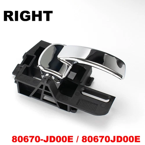 1 pair Inner Door Handle Left Right For Nissan Qashqai J10 80670JD00E 80671JD00E - Picture 8 of 8