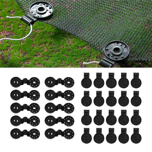 Pinces torsadées pour serre 100 pièces Clips de torsion de serre Clips
