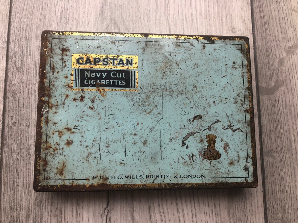Capstan Navy cut 50 cigarette tin