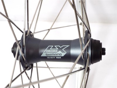 Mavic フロントホイール x SHIMANO RX100 MAVIC X-221 RIM / SHIMANO
