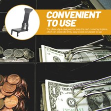 6PCS Money Clips Money Organizers Clips Replacement Cash Register Drawer Clips