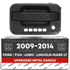 Exterior Front Driver Door Handle Metal For 09-14 Ford F-150 Lobo Mark Lt ...