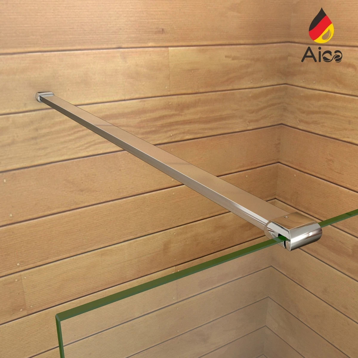 Base fissa per asta di sollevamento per doccia da bagno/Staffa per tubo di sollevamento/Accessori per la riparazione della distanza della parete allungata estesa  13