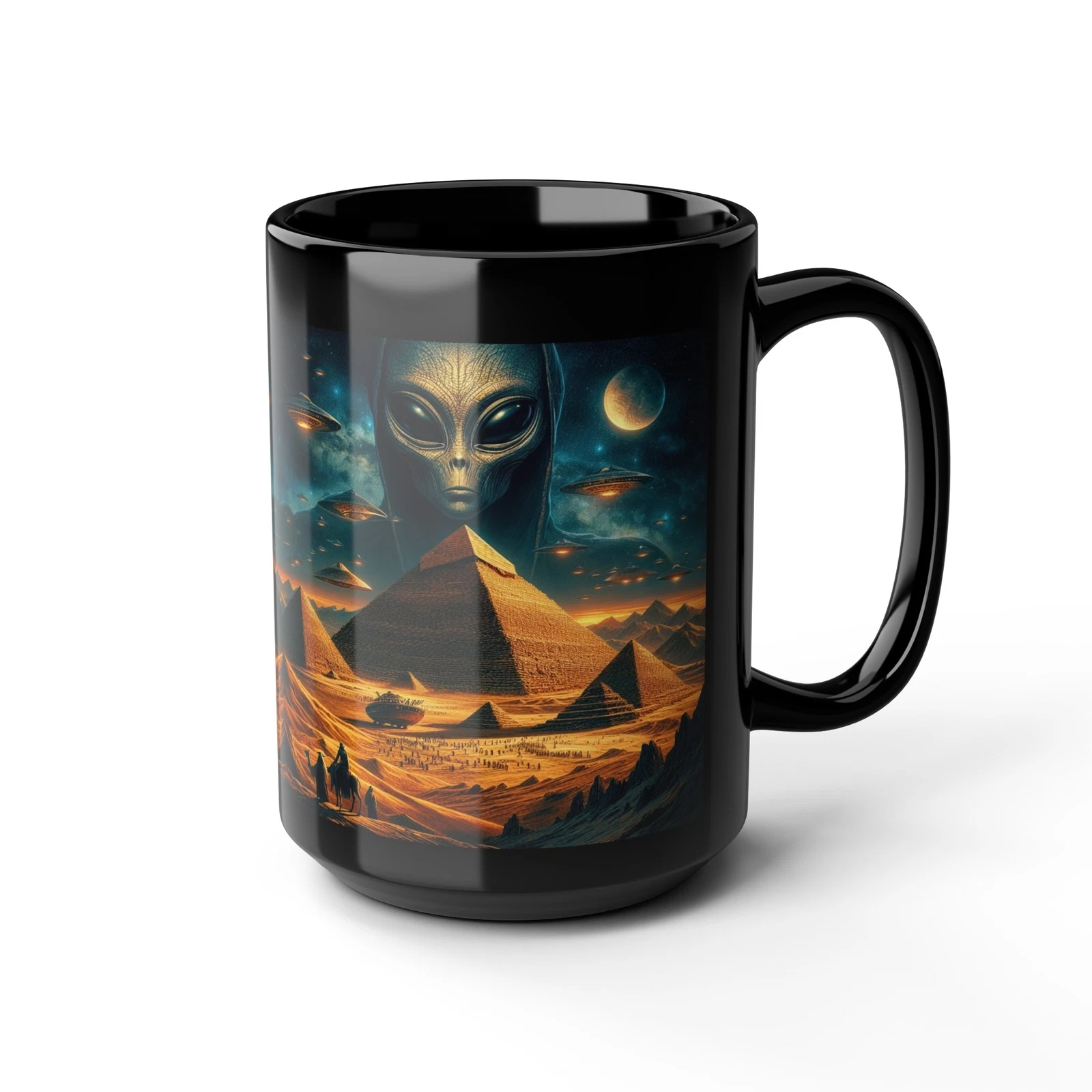 Alien Enigma Egypt Expedition Mug