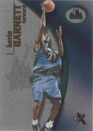 KEVIN GARNETT 2000-01 Fleer E-X #50 Essential Credentials Now 122 