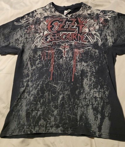 Vintage Ozzy Osbourne All Over Front 