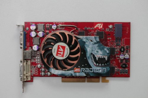 AGP Orange videocard with Radiator. Radeon 9700xt. AGP Orange videocard with Radiator.