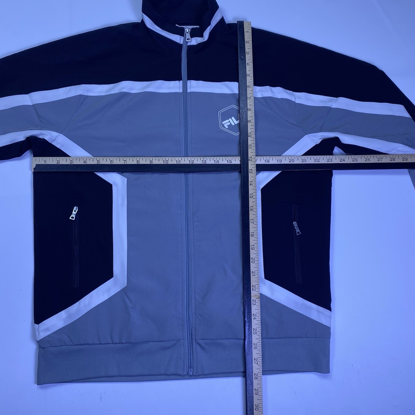 Giacca a vento Fila uomo Medium Sanz giacca zip attiva tennis calcio pista