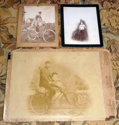 Nathaniel Wilson, Children Nattie IV, Theresa on Bike Cabinet Photos Reno, NV - Picture 1 of 2