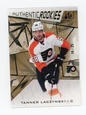 2021-22 Upper Deck SP Game Used Tanner Laczynski Authentic Rookies Gold #ed/25