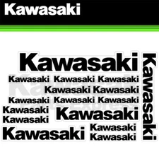 NEW GENUINE KAWASAKI "KAWASAKI LOGO" DECAL SHEET K062-9516-BKNS