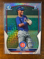 2023 Bowman Chrome Angel Cepeda #BCP-205 1st Prospect Mojo Refractor Cubs