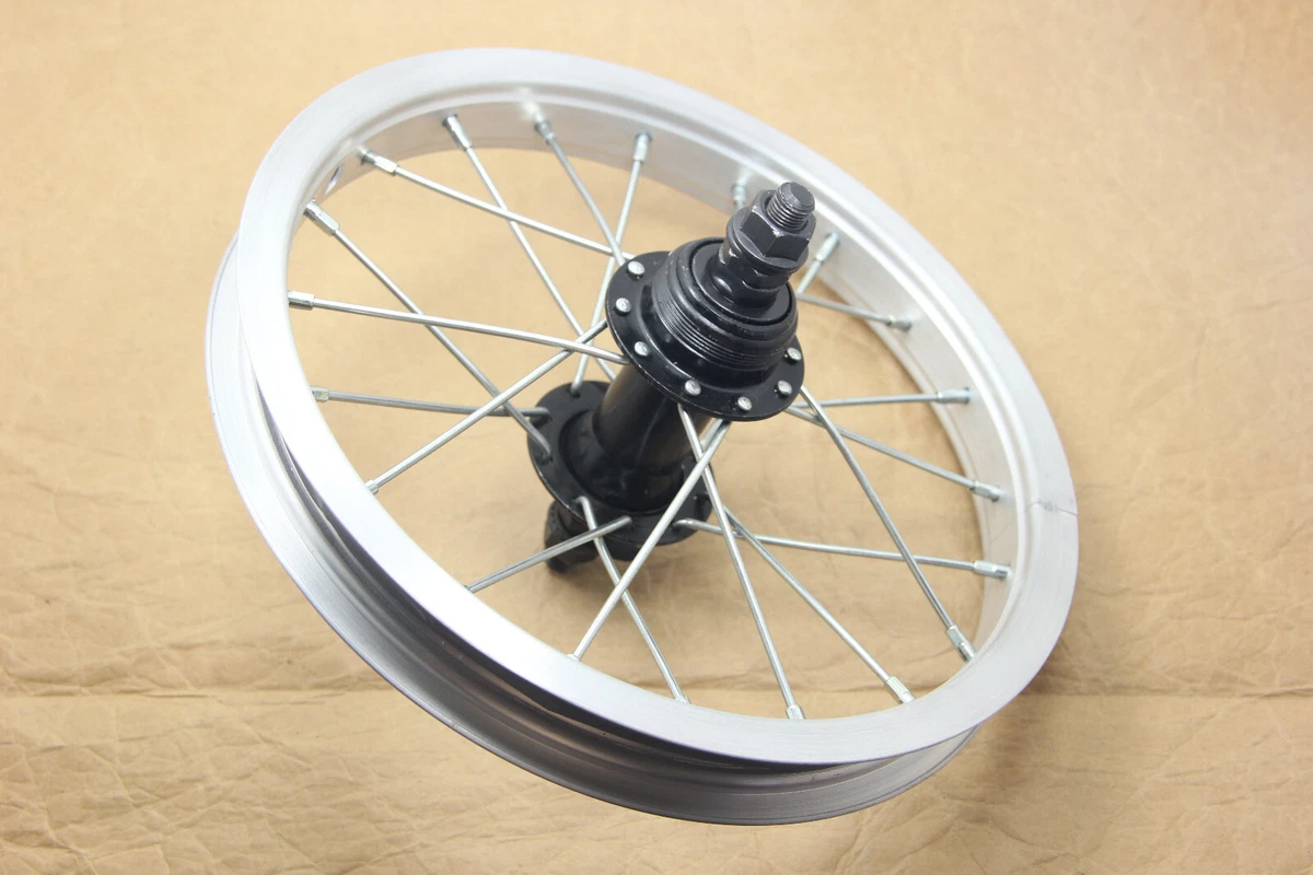 Bike Bicycle Wheel 12 X 1.5 1.75 Front Wheel one Side thread