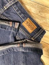 Gap Limited Edition 1969 Straight Leg Selvedge Jeans Men's 29x32 Made In USA