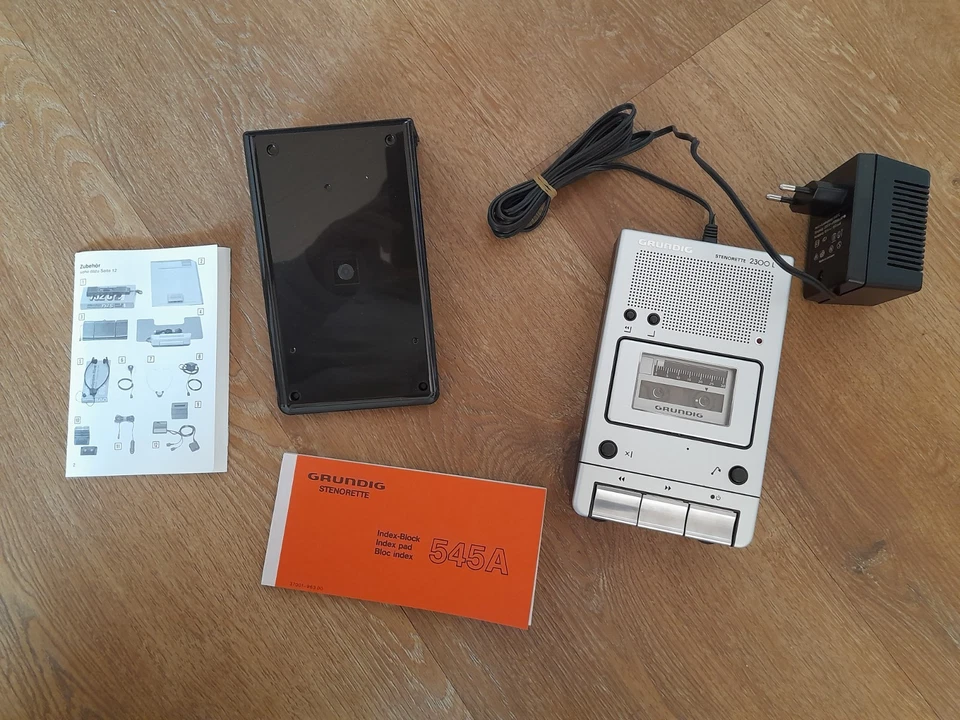 Grundig Stenorette  2300 L, in Ovp, Retro! Vintage! - Bild 4 von 4