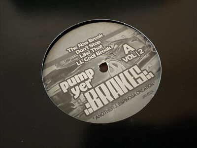 J. Espinosa  Creation   Pump Yer Brakes Vol 2 - 12  Vinyl Hip Hop