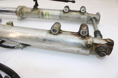 95-03 VOYAGER 1200 FRONT END FORKS FORK TRIPLE TREE CLAMP TOP BOTTOM LEFT RIGHT - Foto 20 di 24