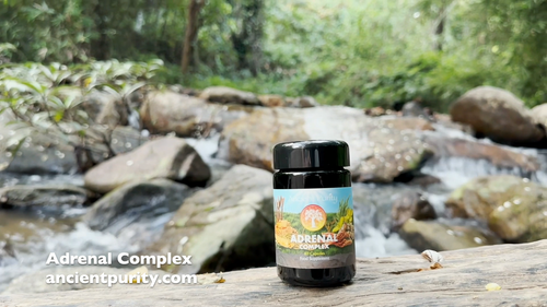 ADRENAL COMPLEX 60 Capsules | Herb Plant Extracts & Vitamins Minerals Blend - Video 1 of 1