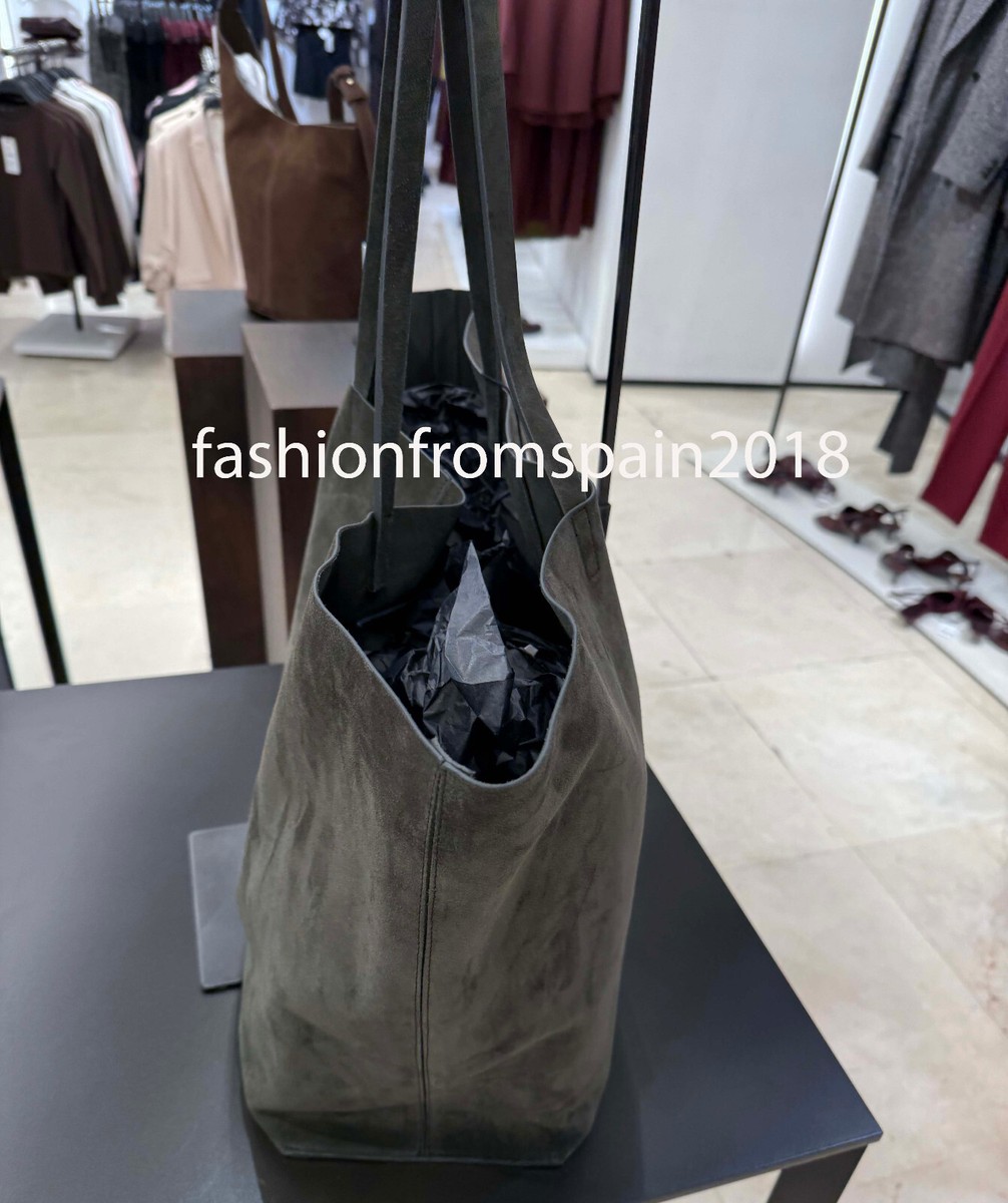 【ZARA】スエード マキシ トートバッグ 6136/410/500 ZARA】スエード マキシ トートバッグ 6136/410 トートバッグ