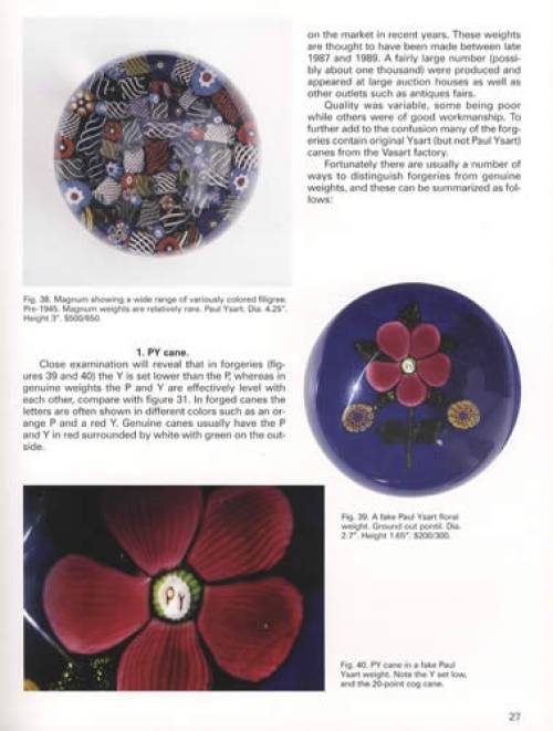 Vintage UK Britain Paperweights Collector Guide w Caithness Whitefriar