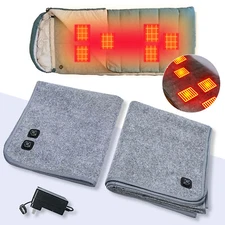 Portable Outdoor Electric Blanket Heated USB Heating Pad Portable Heated Blanket