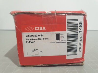 CISA C1416.03.0.44 Aerodynamischer Türschließer Schwarz