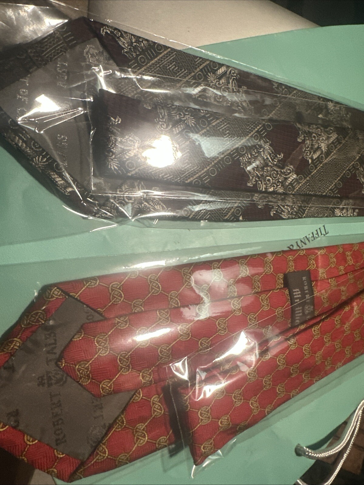 Lot Of 2 Robert Talbott Multicolored Silk Ties - image 3