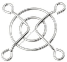 Lo100 40mm/1.57"in/4cm Metal Wire Box Fan Grill/Finger Guard/Cover SILVER/CHROME