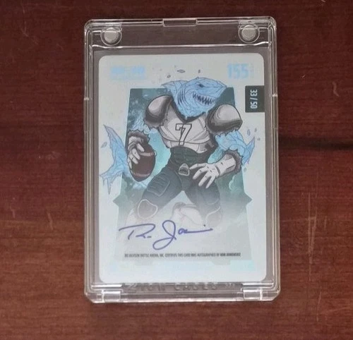 Jaw Jaw Ice Auto /50 155 Power Ron Jaworski 2026 Bo Jackson Battle Arena