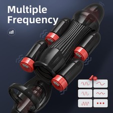 10 Speeds Electric Penis-Stretcher Sleeve-Penis-Extender-Girth-Enhancer Ring Men