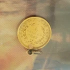 1852 $1 DOLLAR LIBERTY HEAD TYPE 1 GOLD COIN **ex jewerly** FREE SHIP!
