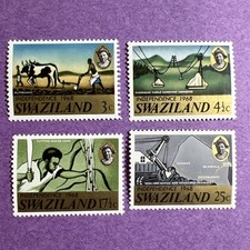 Swaziland 1968 -  MNH Scott 139-142. Swaziland&rsquo;s Independence. Industries.