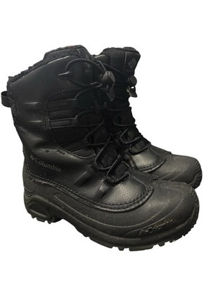 Columbia Bugaboot Celsius Black Waterproof Snow Boots Mens size 6