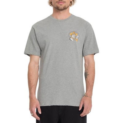 VOLCOM MEOWDY T-SHIRT HEATHER GREY