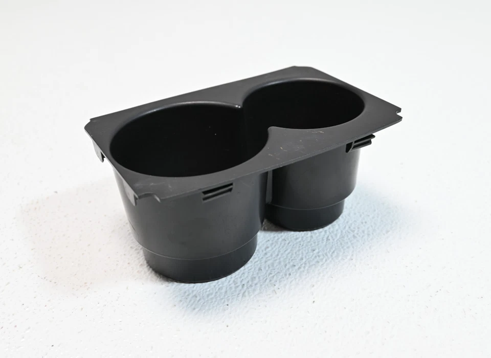 Consola central delantera doble taza soporte para latas de bebidas unidad OEM Jaguar XKR 50k Foto 2 de 4