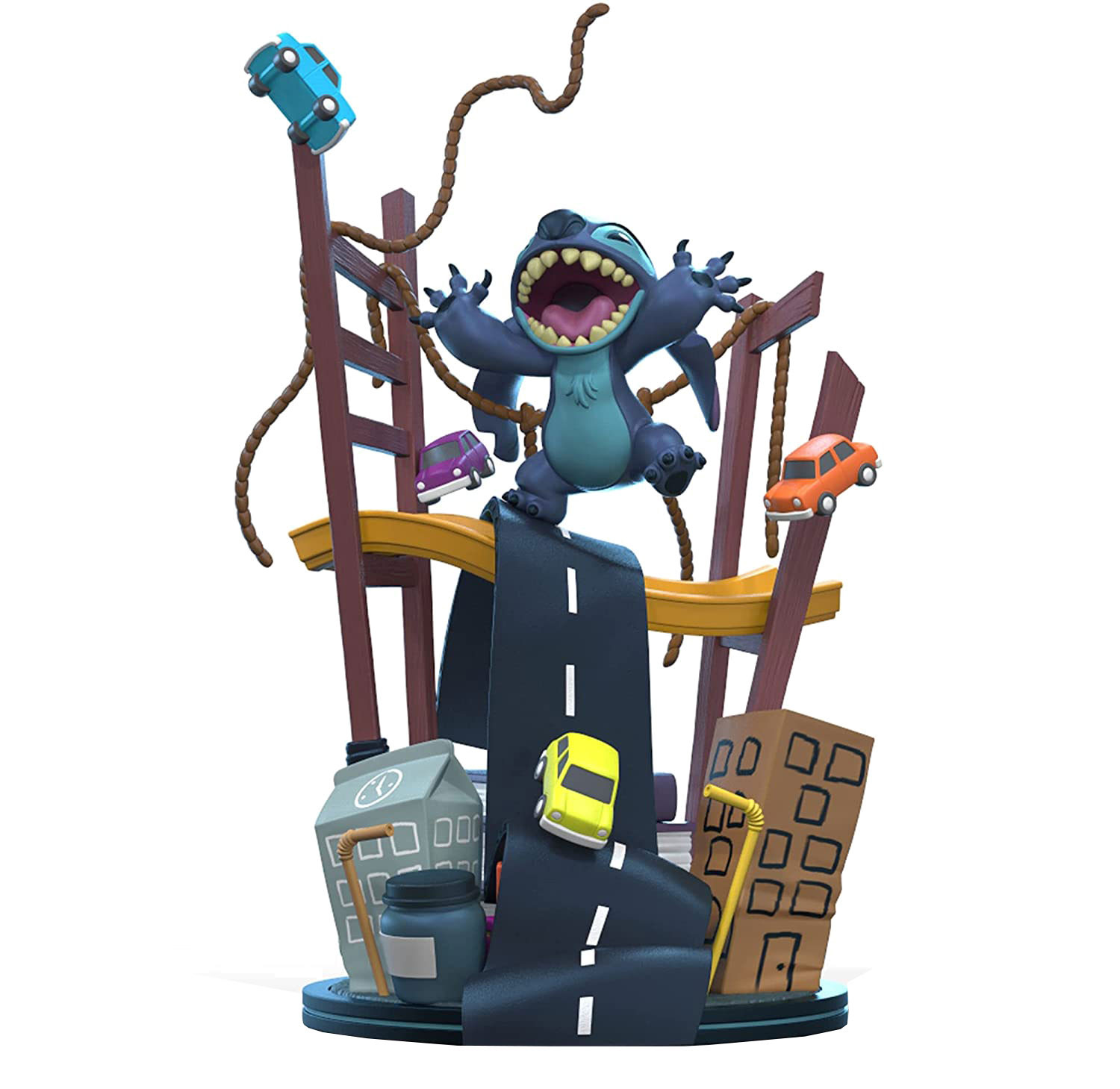 Стич посещает Сан-Франциско Q-Fig Max Elite