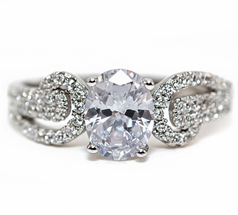 2CT Heat Treated Moissanite 925 Genuine Sterling Silver Ring Jewelry Sz 9