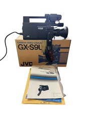 Vintage JVC GX-S9U Saticon Color Video Camera w/ Manual Box Papers
