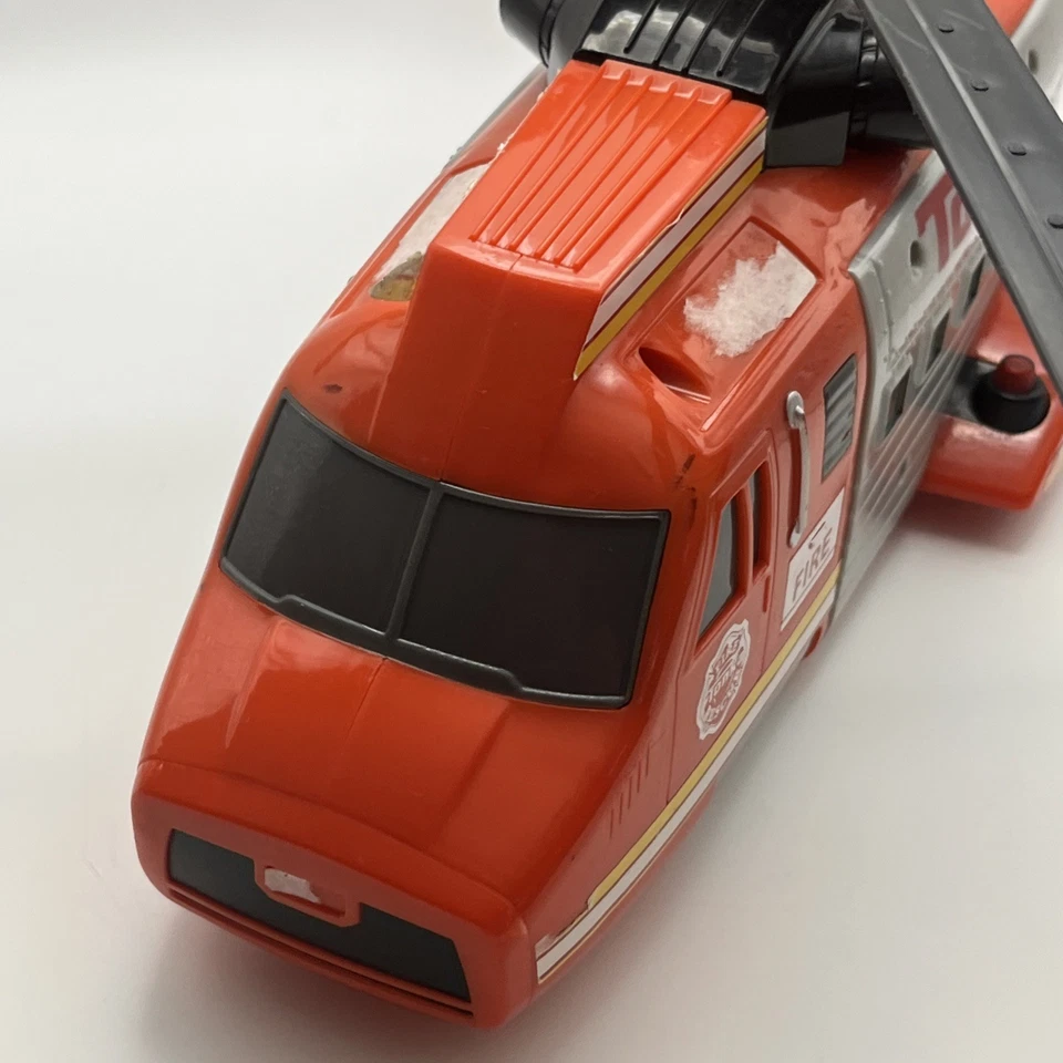 Tonka Fire Rescue HelicopterCopter Force TKA-7811 Lights &Sounds Rare - Image 4 of 4