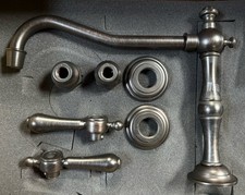 Newport Brass 973/VB Chesterfield Kitchen Faucet w/ Sidespray - Venetian Bronze