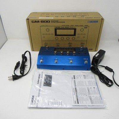 Boss GM-800 Guitar Synthesizer w/ Box Power Supply Unit GK Tested Working Roland