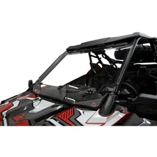 Tusk UTV Fold Detach Polycarb Windshield Roof Scratch Resistant For Polaris RZR