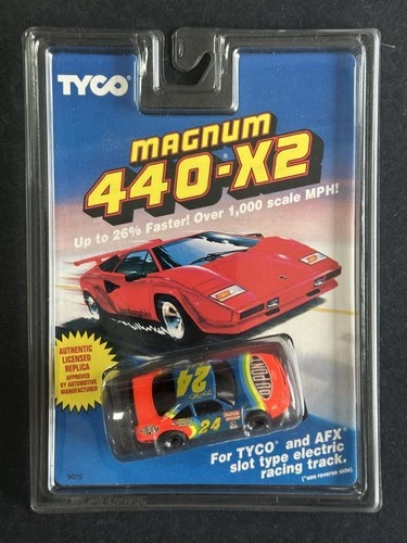 TYCO Magnum 440 X2 Jeff Gordon Dupont #24 NASACR HO Slot Car