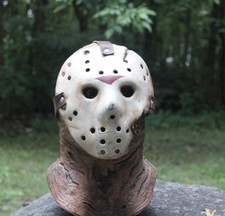 Friday The 13th Part 7 Jason Voorhees Custom Hockey Mask For Cosplay And Display