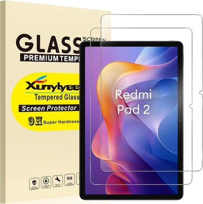2 Pack Screen Protector for Xiaomi Redmi Pad 2 11 Inch Tablet Tempered Glass