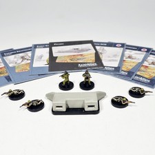 Axis  Allies D-DAY Canada 2x EAGLE-EYED NCO 4x INFANTRYMEN 1x PILLBOX Obstacle