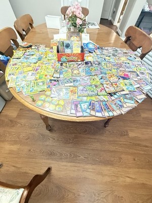 Huge Pokemon Card Lot Tons Of Rare Vintage Cards Holos Full Arts