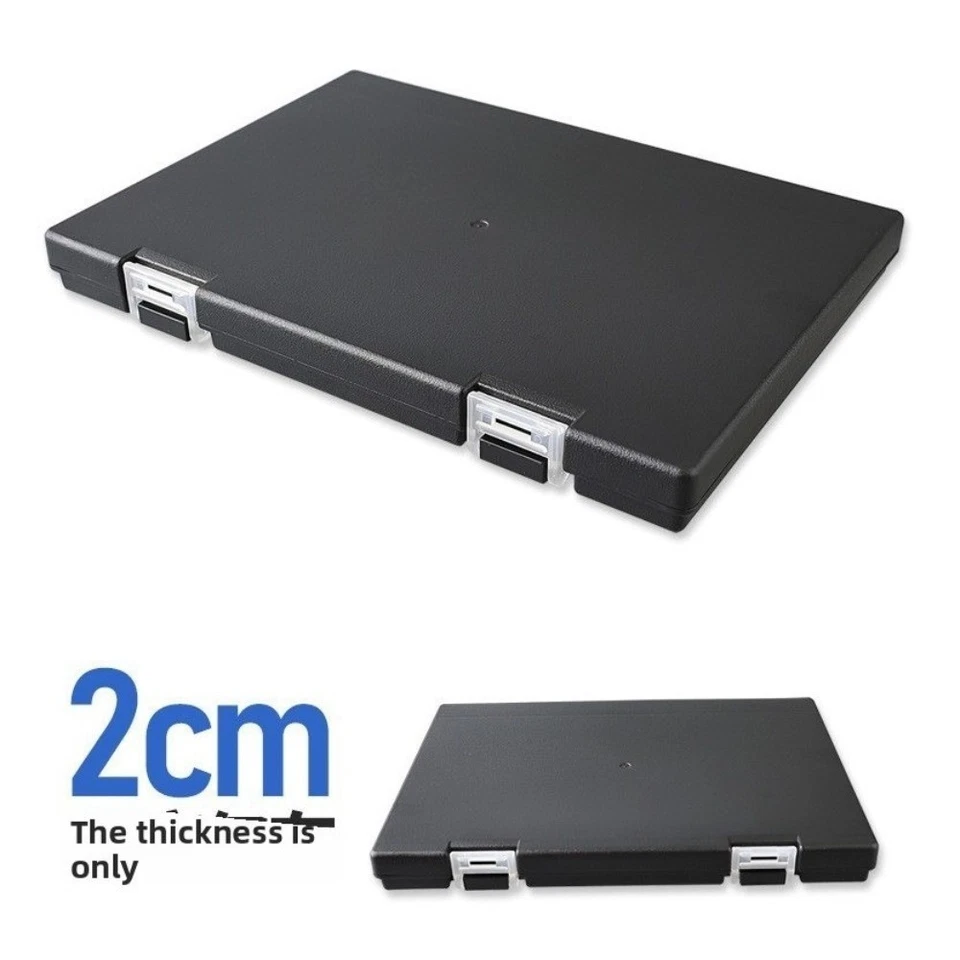 Sequin Design Sequin Bait Box Ultra-Thin Bait Storage Box Lure Storage - Image 3 of 4