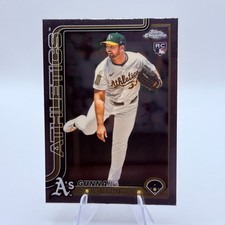 Gunnar Hoglund 2025 Topps Chrome Update #USC127 Rookie Card Oakland Athletics . rookie card picture